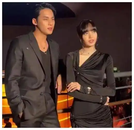 lisa和男爱豆互动两人显得很般配网友感叹可惜她有传闻男友