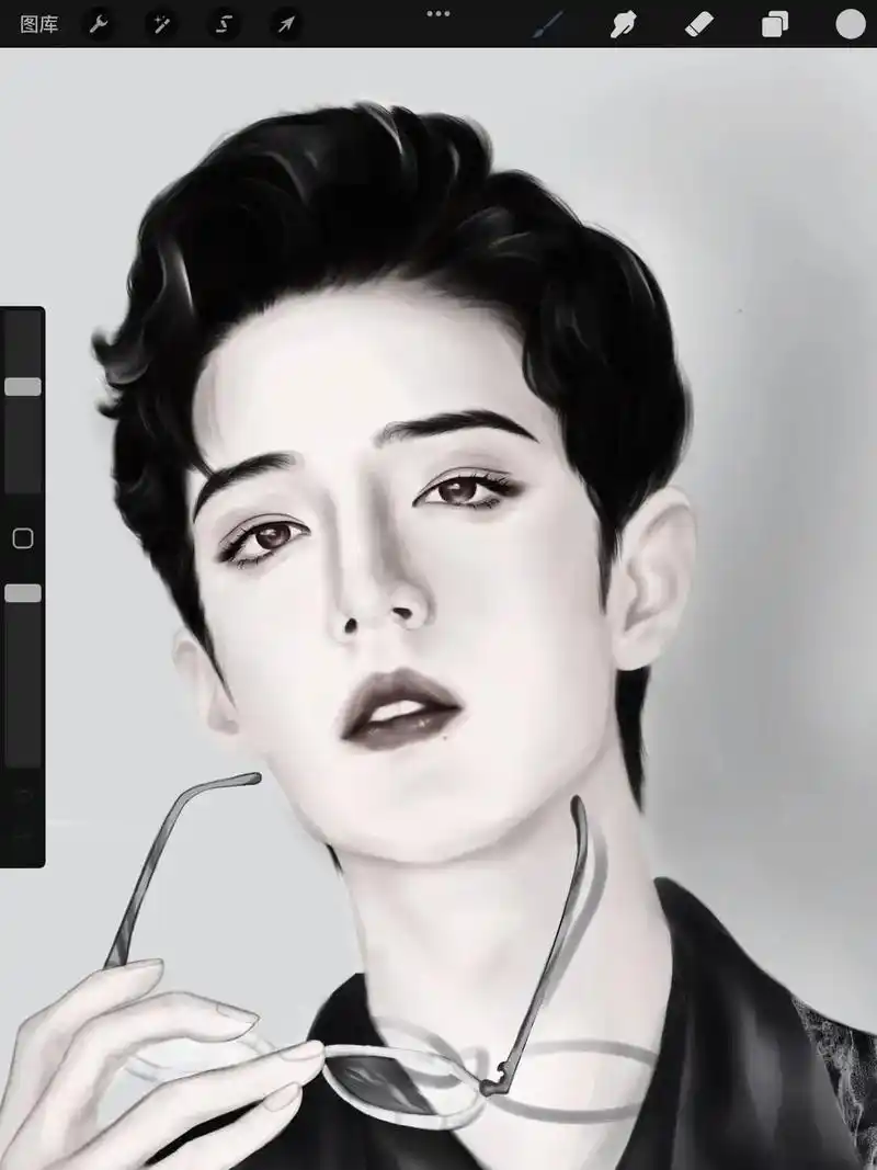 肖战 #画画  - 抖音