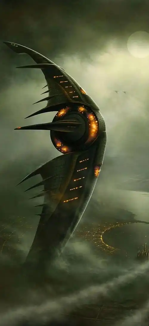 手机壁纸丨高清科幻星空机械,给你无限遐想