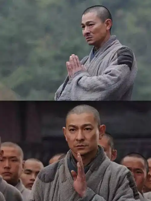 古装剧和尚:刘德华真实,洪金宝奇葩,张卫健衣上绣菊花_崔鹏_造型_吴京