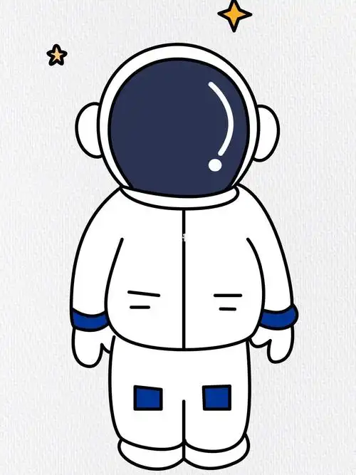 宇航员简笔画
