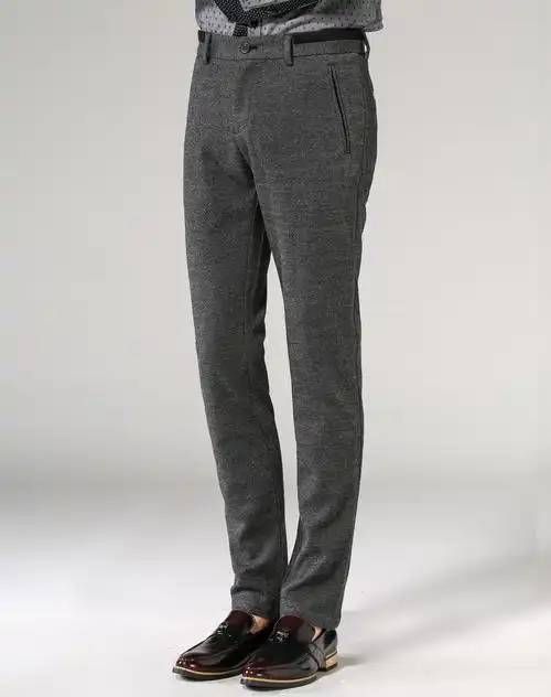 男款灰色休闲裤