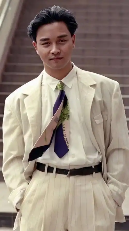 可以给我推荐一张张国荣先生的照片吗?