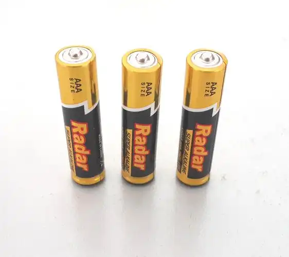 7号碱性电池lr03aaa额温枪泡泡机玩具车遥控器1.5v干电池kc/msds