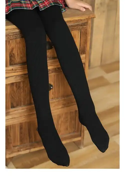 学生8秋冬季舞蹈袜10岁中小童女孩加厚连裤打底丝袜厚款踩脚宝宝裤