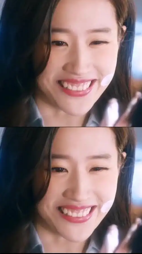 刘亦菲笑起来太治愈了,难过的时候进来看一看
