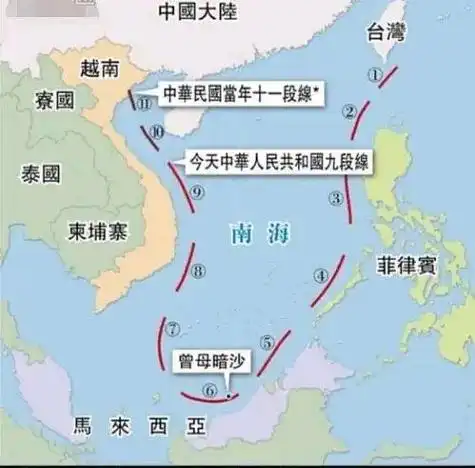 我国南海由11段线到9段线的"发展历程"