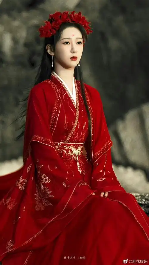 杨紫小夭红衣be氛围感