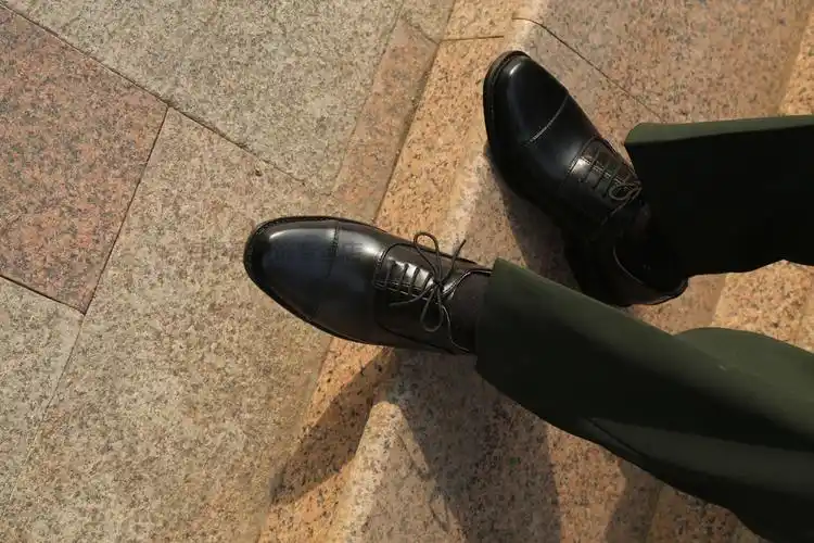 士官皮鞋07三接头皮鞋男士军工保安07a士官三尖头士兵军人07b旗舰店