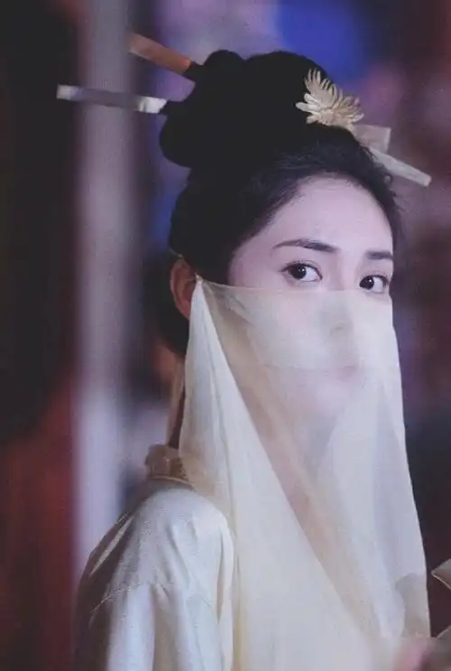 女星古装剧里的面纱造型刘诗诗周洁琼谭松韵陈瑶谁最惊艳