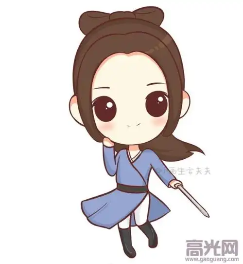 q版赵丽颖简笔画教程赵丽颖q版简笔画大全