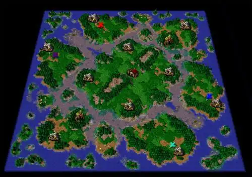 经典war3官方对战图盘点