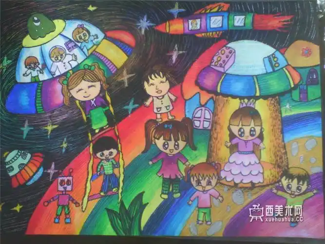 首页 儿童画 科幻画导读:          绘画创意说明:根据现实生活中看到