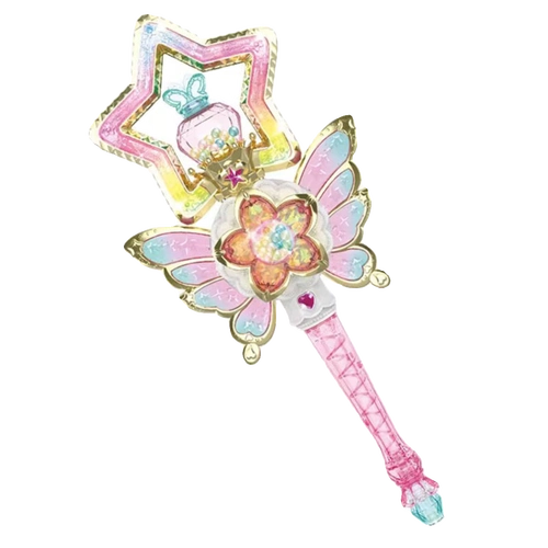 新奥迪双钻巴啦啦魔法棒星缘蝶启夏乐彤白尹玥小魔仙发光玩具女孩