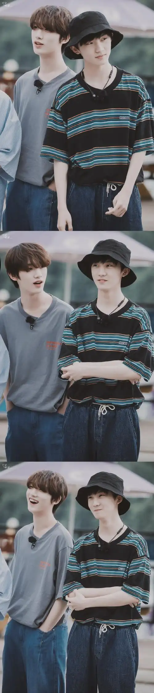 马嘉祺丁程鑫 鑫祺马丁 图源水印