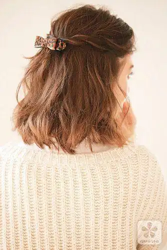 头顶蓬松的束发 收敛松垮感|美发|蓬松感发型_网易女人