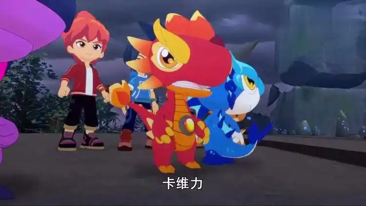 斗龙战士卡维力想当老大队长雷古曼生气了