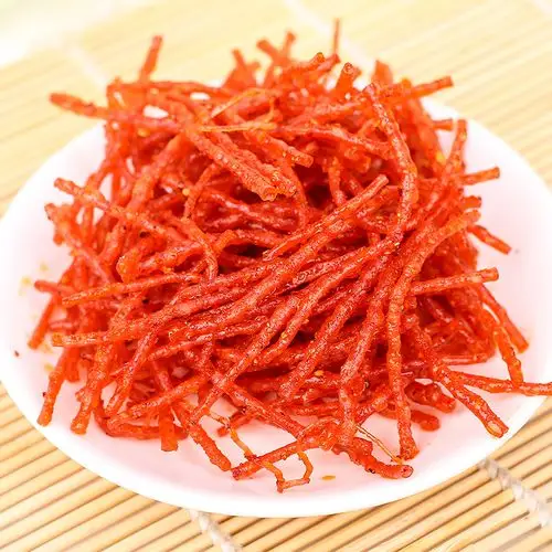 毛湘德香菇丝辣条素肉面筋23g30袋经典怀旧休闲面筋制品