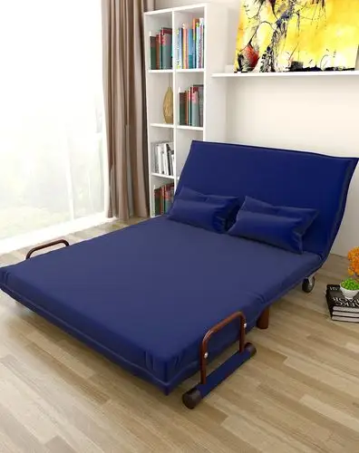 创意时尚折叠双人床沙发床懒人床