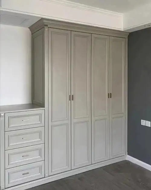 原木柜门做这种颜色款式的也好好看