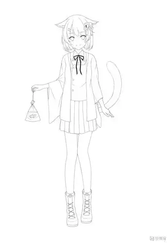 动漫人物衣服的画法学习训练 - rh09055-nagi - 轻微课