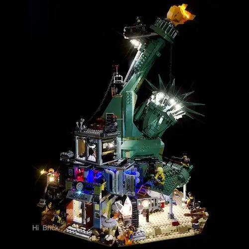 末日城堡积木世界上最难的玩具建筑拼装成年大型立体网红情侣