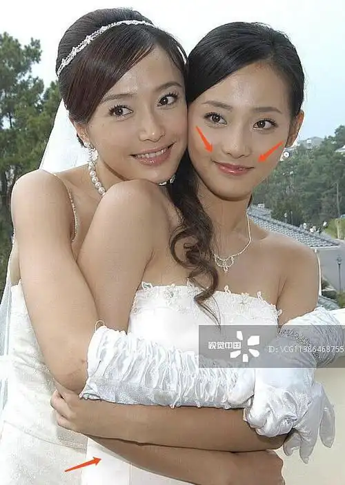 几年前的张嘉倪,居然和明道一样黑