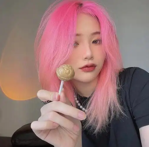 粉色系金克斯发色太喜欢了掉色也好看