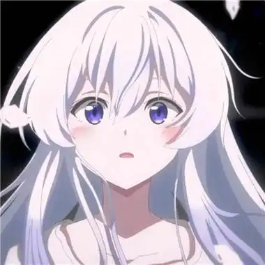 ins风可爱日系动漫女生头像图片 粉白温柔可爱的日系女头合集_女生