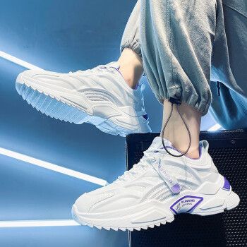 跨洋kuayang跑步鞋子男新款经典潮鞋百搭男鞋休闲鞋运动鞋透气轻盈