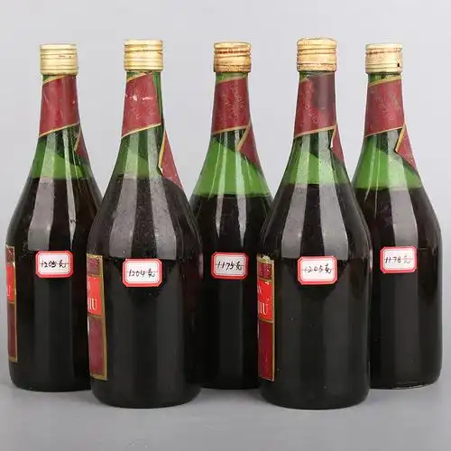 【滋补佳品】1995年龟山枸杞酒 500mlx5瓶