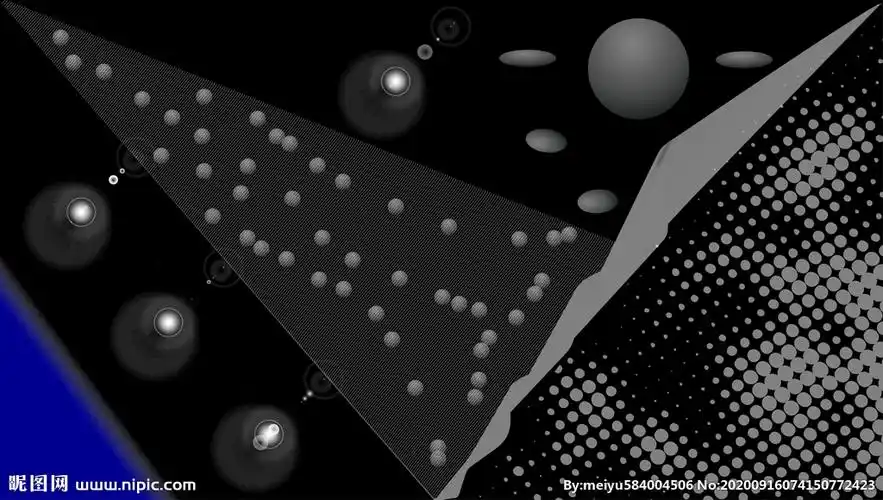 蓝黑色科技背景素材图片