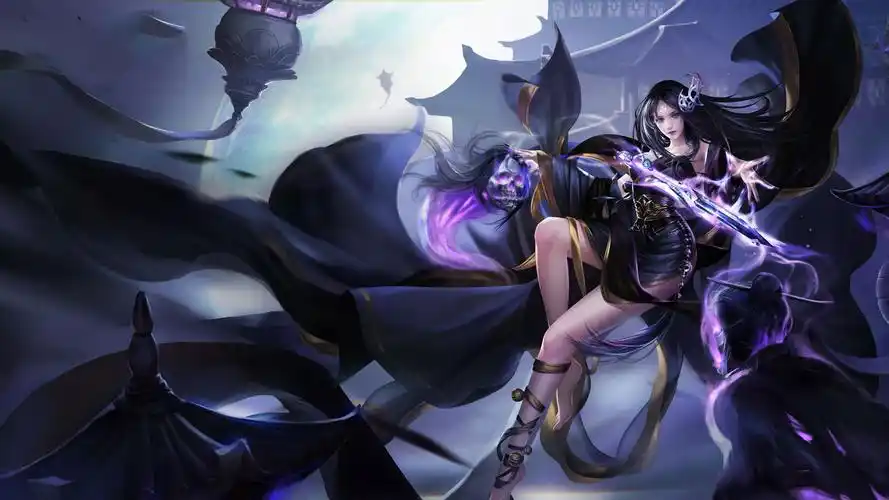 有没有古风紫色的壁纸比较仙的那一种