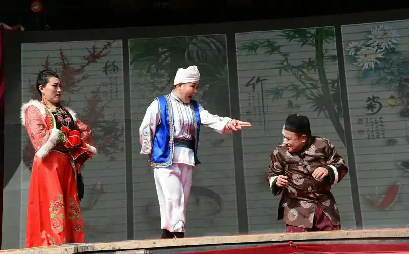 二人台«卖碗»剧照 - 美篇