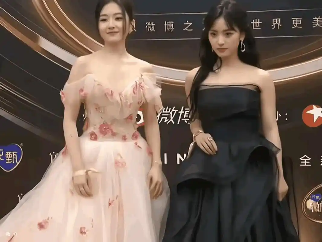 李兰迪跟沈月同台一样输得很明显,以沈月她的身高和骨架,不管穿什么