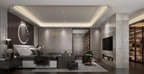 金科九曲河装修,360平米大平层装修,轻奢大平层案例