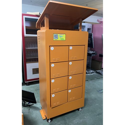 简梓电瓶车充电柜锂电池充电柜智能扫码快递外卖电瓶车8仓共享换电柜l