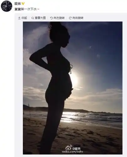 盘点女星孕照:刘若英文艺 周杰伦娇妻帅酷(图)