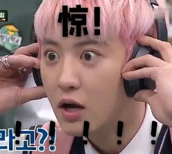 媛子酱朴灿烈表情包