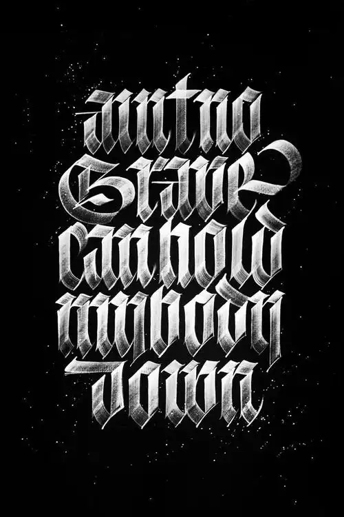 27个漂亮的英文字体设计