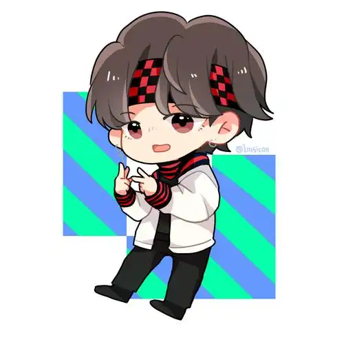 防弹手绘,漫画,q版,bt21