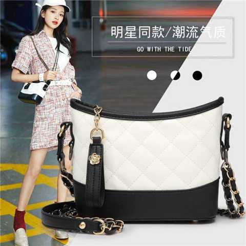 明星赵丽颖同款包包2023新款小香风链条菱格包单肩斜挎包女流浪包