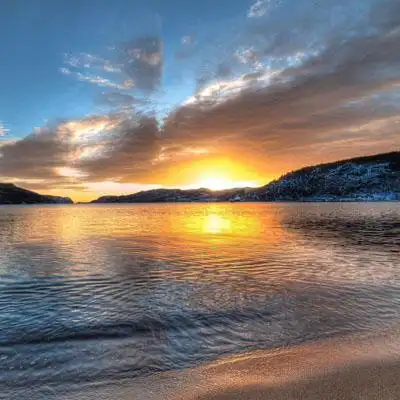 qq头像景物清自然风光在阳光的照耀下瑰丽无比