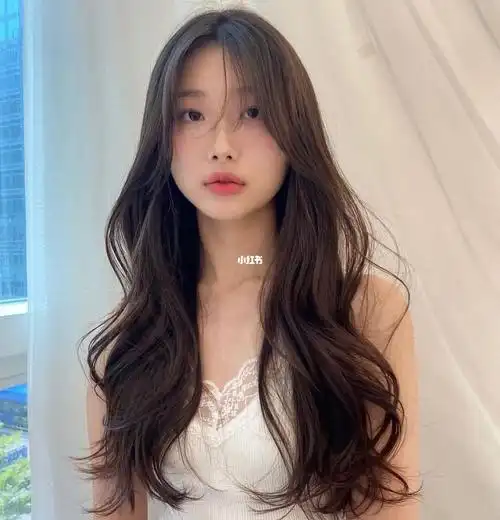 长发造型纹理烫