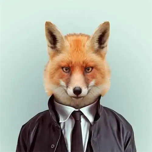 抖音兽头人身潮图头像图片