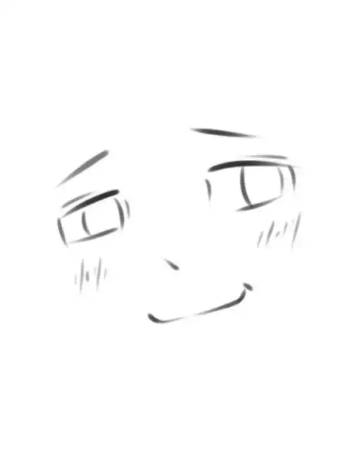 二次元表情练习过程