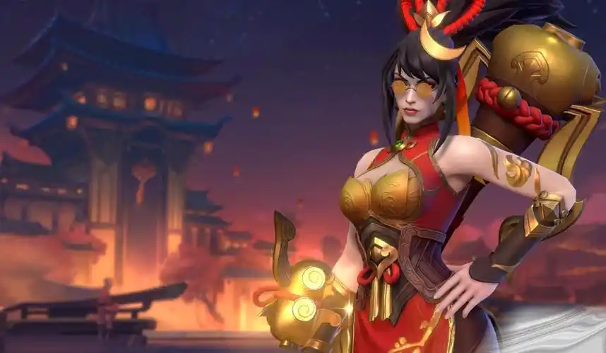 lol手游烈焰美人薇恩皮肤特效一览-下游吧