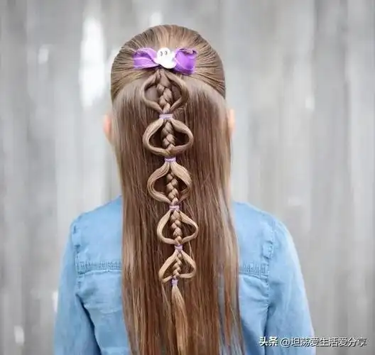 儿童辫子100种编法,十款可爱系儿童编发技巧(快点给家里的小公主收藏