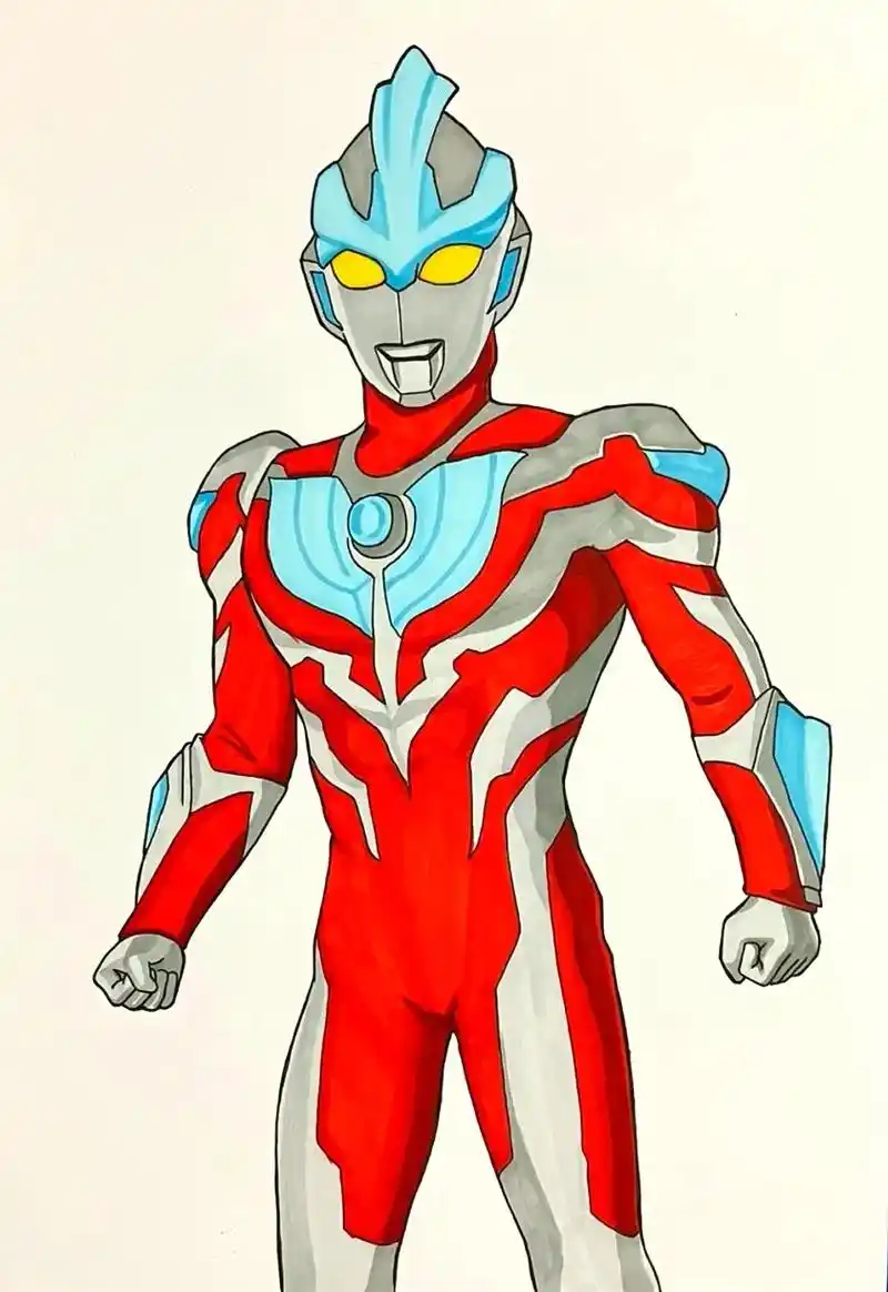 银河奥特曼简笔画