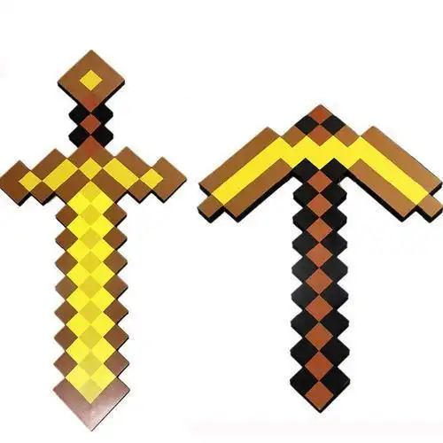 我的世界简笔画钻石剑